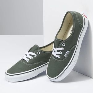 Vans Authentic Olive Green Sneakers 🫒